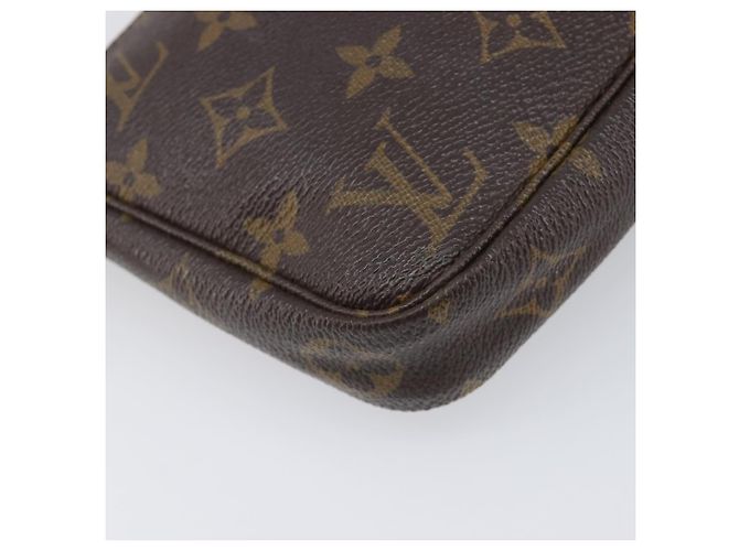 LOUIS VUITTON Monogram Pochette Accessoires Pouch M51980 LV Auth 200720A Monogramma - vista 17