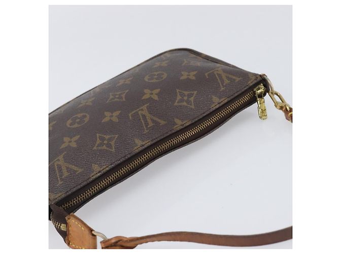 LOUIS VUITTON Monogram Pochette Accessoires Pouch M51980 LV Auth 200720A Monogramma - vista 6
