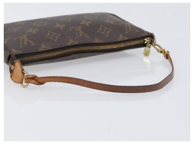 LOUIS VUITTON Monogram Pochette Accessoires Pouch M51980 LV Auth 200720A Monogramma - vista 7