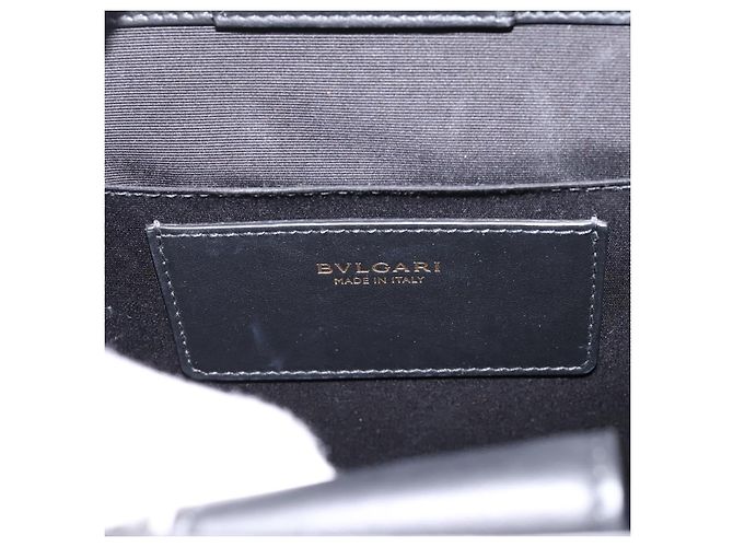 Bulgari Borsa BVLGARI Canvas 2way Beige Gold Auth 202907M D'oro - vista 16