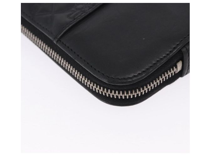 Capa para iPad CHANEL Icon em couro preto e dourado CC Auth 200467 - vista 12