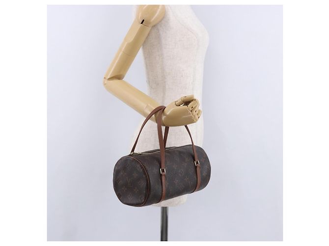Borsa a mano LOUIS VUITTON Monogram Papillon 26 M51386 LV Auth 200423V Monogramma - vista 20