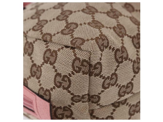 Borsa GUCCI GG Canvas Beige 124542 Auth 200546V - vista 10