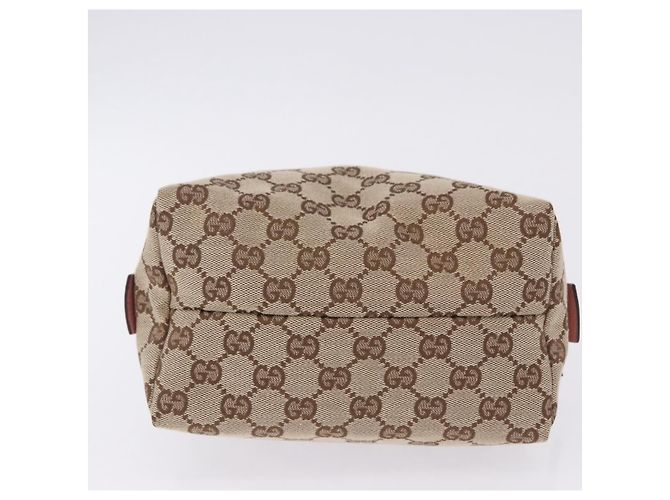 Borsa GUCCI GG Canvas Beige 124542 Auth 200546V - vista 9