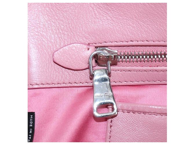Borsa a mano Miu Miu Matelassé in pelle 2way Rosa Argento Auth 203770V - vista 29