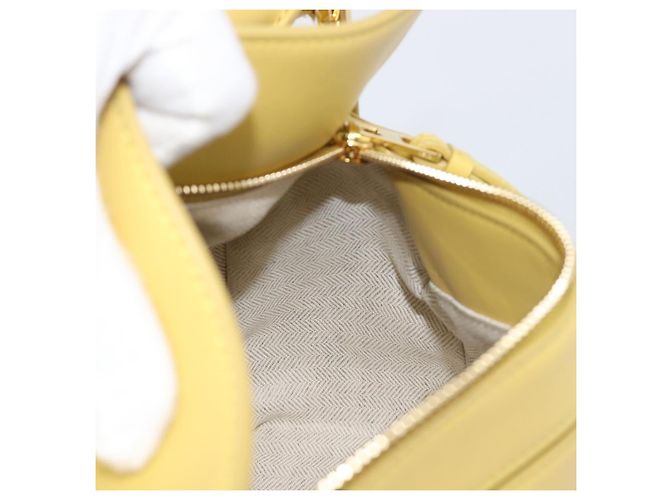LOEWE x Studio Ghibli Howl's Moving Castle Hin Puzzle Bag Yellow Auth 167554SM Giallo - vista 23