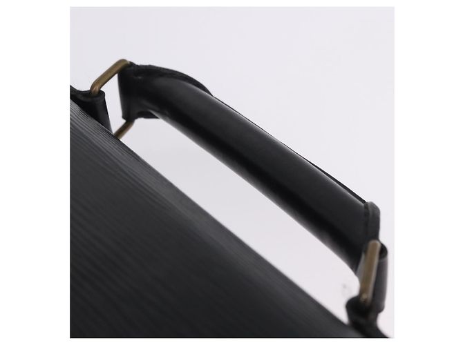 LOUIS VUITTON Epi Serviette Conseiller Business Bag Black M54422 LV Auth BA15701 Nero - vista 10