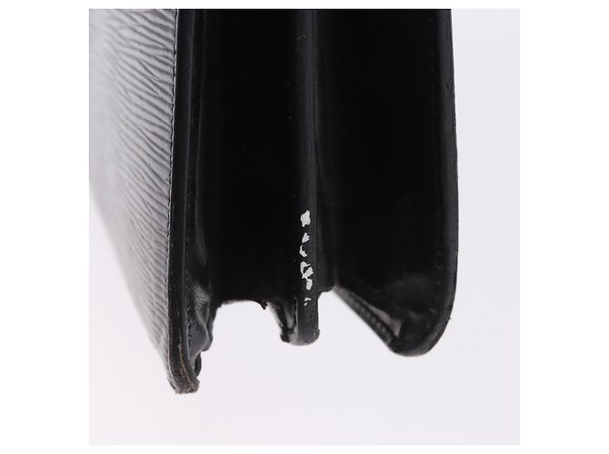LOUIS VUITTON Epi Serviette Conseiller Business Bag Black M54422 LV Auth BA15701 Nero - vista 16