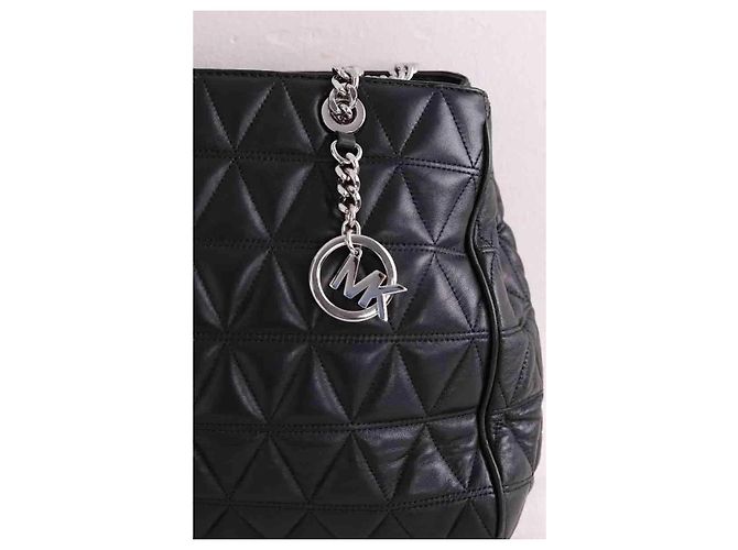 Borsa tote Michael Kors in pelle nera Nero - vista 2