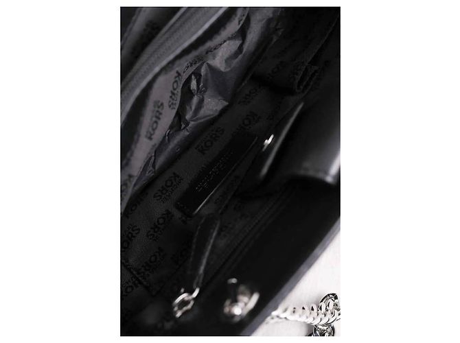 Borsa tote Michael Kors in pelle nera Nero - vista 6