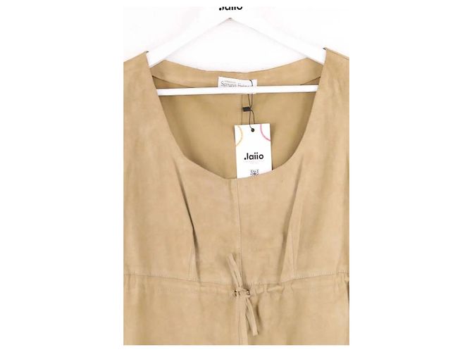 Lederkleid Sprung Frères Camel Kamel - Ansicht 2