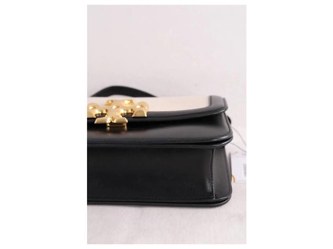 Bolso de hombro Eleanor de cuero negro Tory Burch - vista 4