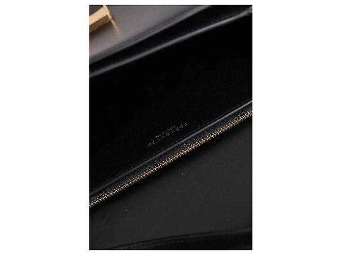 Bolso de hombro Eleanor de cuero negro Tory Burch - vista 5