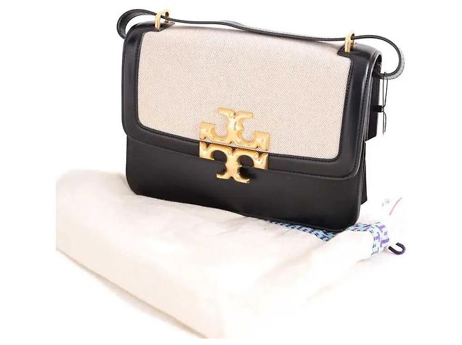 Bolso de hombro Eleanor de cuero negro Tory Burch - vista 6
