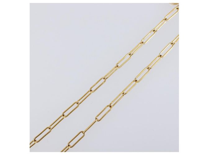 LOUIS VUITTON Monogram Collier Roman Holiday Necklace Gold M80272 Auth 203051M - vista 5