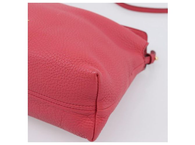 Borsa a tracolla BURBERRY in pelle Pink Gold Auth 203127 Rosa D'oro - vista 10