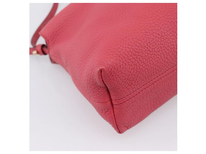 Borsa a tracolla BURBERRY in pelle Pink Gold Auth 203127 Rosa D'oro - vista 11