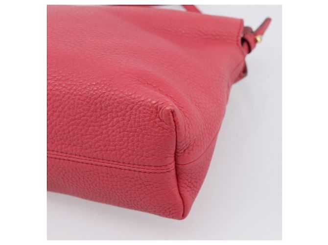 Borsa a tracolla BURBERRY in pelle Pink Gold Auth 203127 Rosa D'oro - vista 12