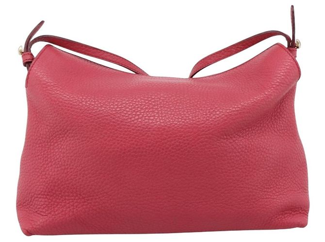 Borsa a tracolla BURBERRY in pelle Pink Gold Auth 203127 Rosa D'oro - vista 3