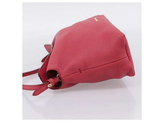 Borsa a tracolla BURBERRY in pelle Pink Gold Auth 203127 Rosa D'oro - vista 4