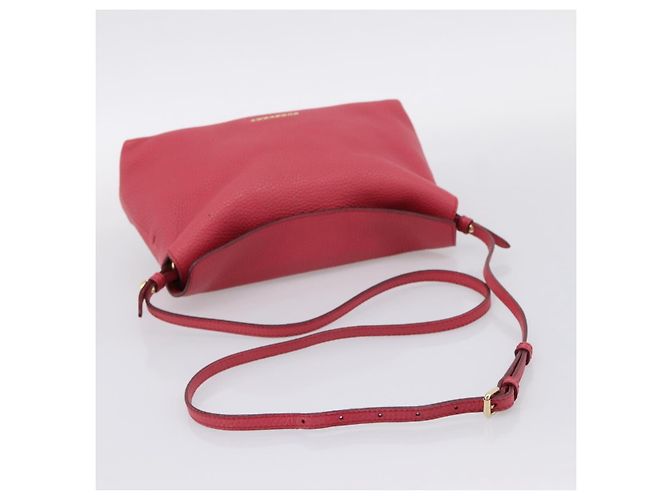 Borsa a tracolla BURBERRY in pelle Pink Gold Auth 203127 Rosa D'oro - vista 7