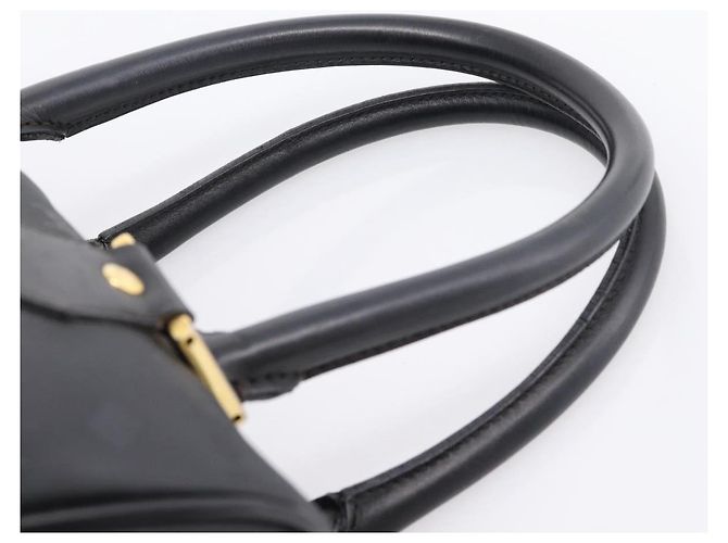 Borsa a mano MCM Logogram Vicetos PVC 2way Black Gold Auth mr2890 Nero D'oro - vista 8