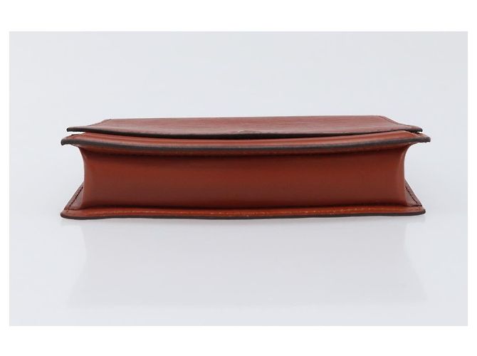 LOUIS VUITTON Epi Tilsitt Pouch Brown M52603 LV Auth 200717 Marrom - vista 7