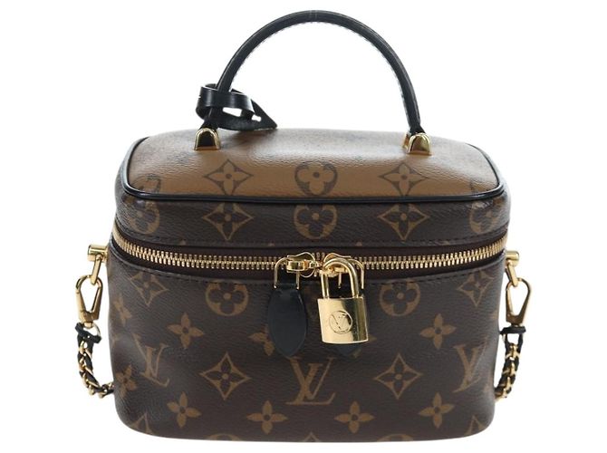 LOUIS VUITTON Monogram Reverse Vanity NVPM Hand Bag 2way M45165 LV Auth 202201SM Monogramm - Ansicht 2
