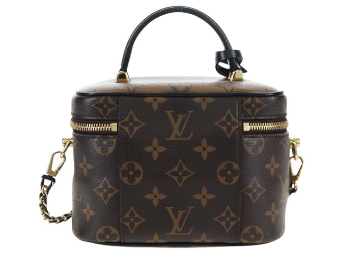 LOUIS VUITTON Monogram Reverse Vanity NVPM Hand Bag 2way M45165 LV Auth 202201SM Monogramm - Ansicht 3