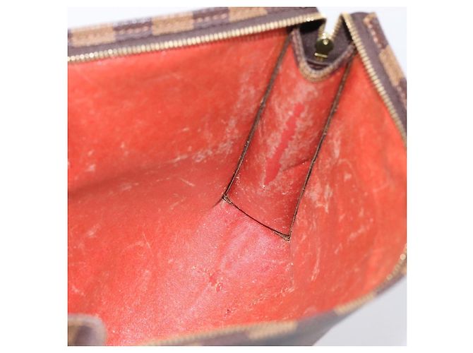 LOUIS VUITTON Damier Ebene Poche Toilette 26 Pouch N47543 LV Auth 202619A - vista 15