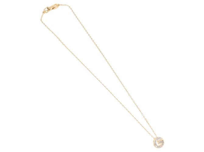 Collana GIVENCHY Metallo Tono Oro Auth SW2848 - vista 2