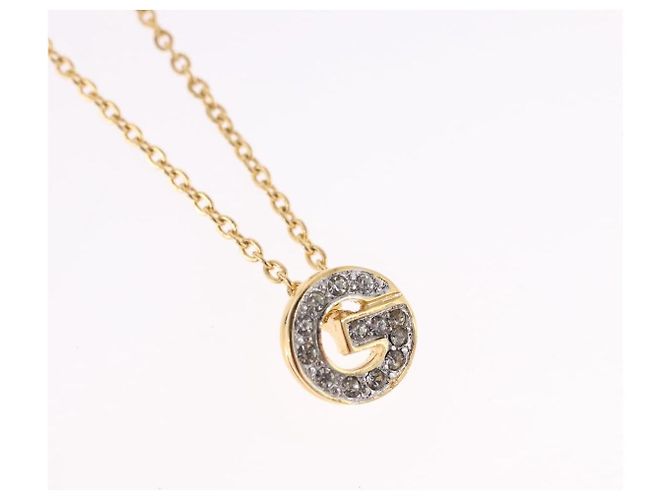Collana GIVENCHY Metallo Tono Oro Auth SW2848 - vista 3