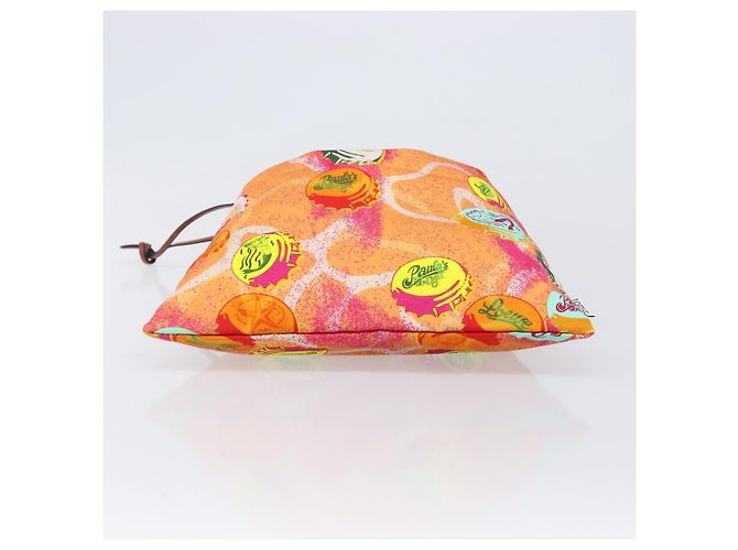 Borsa a mano LOEWE in tela collaborazione Paula's Ibiza Rosa Auth BA15695A - vista 5