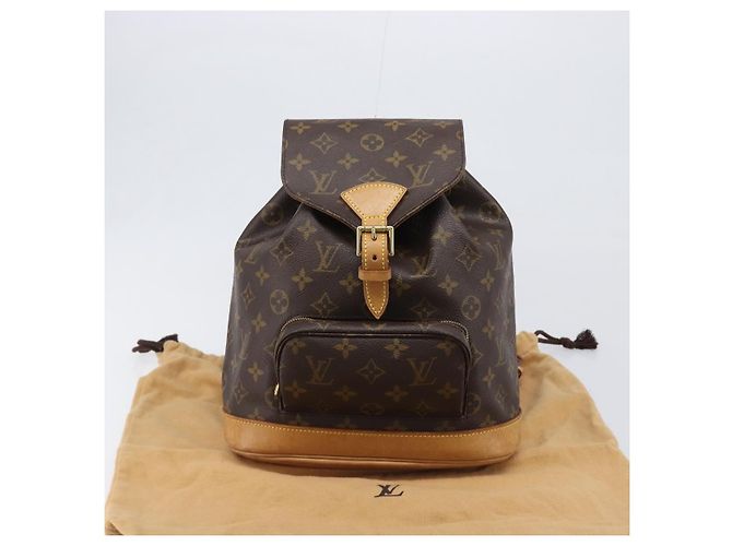 Zaino LOUIS VUITTON Monogram Montsouris MM M51136 LV Auth 202189V Monogramma - vista 12