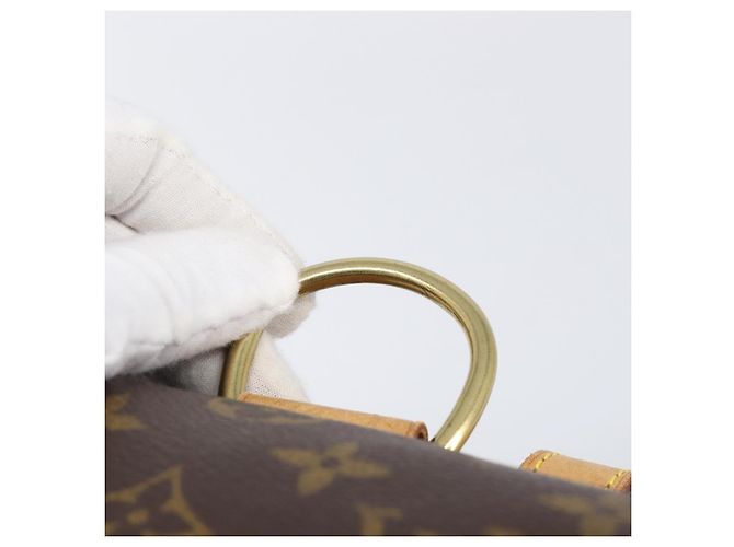 Zaino LOUIS VUITTON Monogram Montsouris MM M51136 LV Auth 202189V Monogramma - vista 14