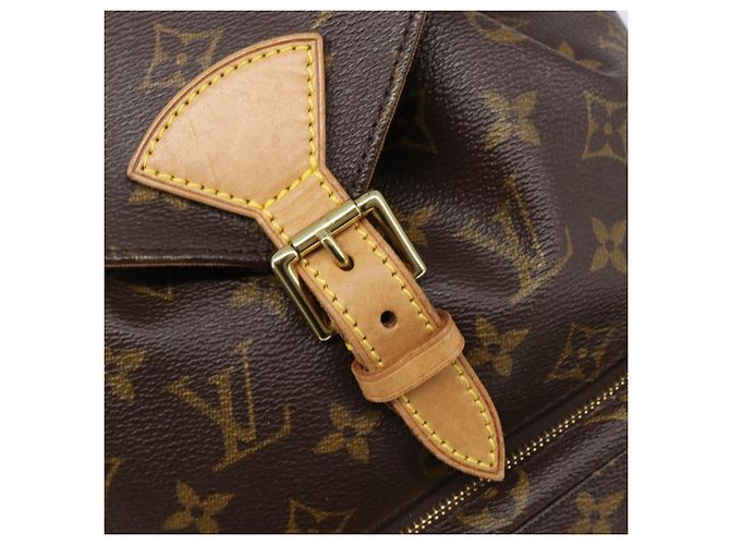 Zaino LOUIS VUITTON Monogram Montsouris MM M51136 LV Auth 202189V Monogramma - vista 21