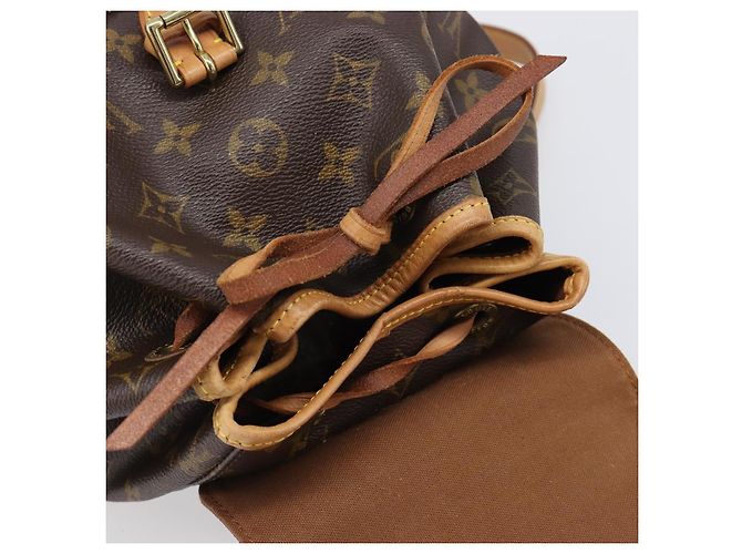 Zaino LOUIS VUITTON Monogram Montsouris MM M51136 LV Auth 202189V Monogramma - vista 22