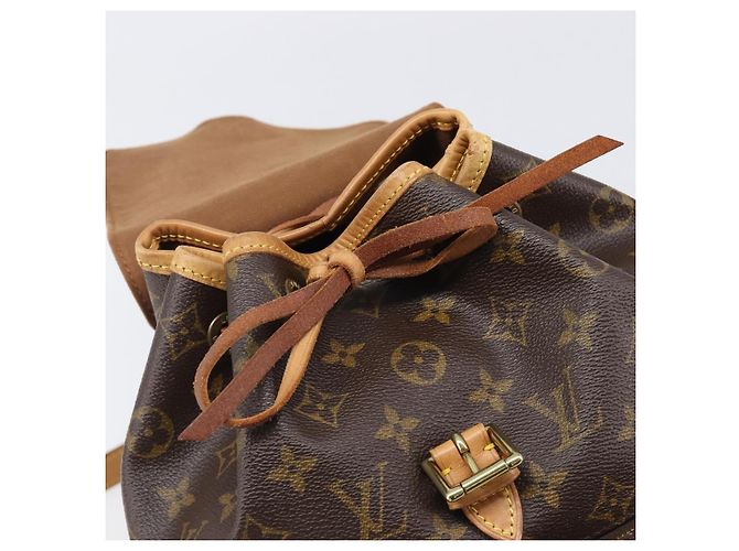 Zaino LOUIS VUITTON Monogram Montsouris MM M51136 LV Auth 202189V Monogramma - vista 23