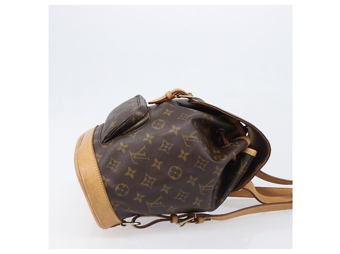 Zaino LOUIS VUITTON Monogram Montsouris MM M51136 LV Auth 202189V Monogramma - vista 3