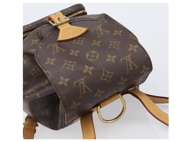 Zaino LOUIS VUITTON Monogram Montsouris MM M51136 LV Auth 202189V Monogramma - vista 6