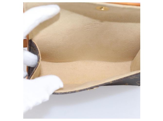 LOUIS VUITTON Monogram Pochette Florentine Waist Bag M51855 LV Auth 203155V Monogramma - vista 10