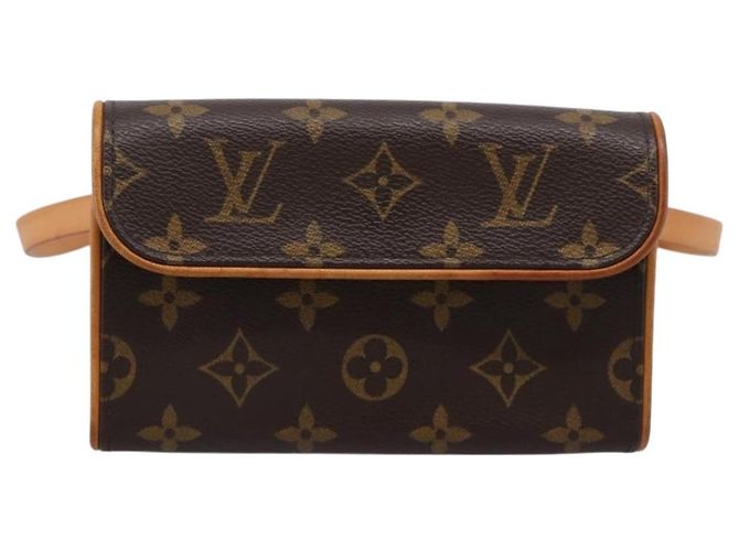 LOUIS VUITTON Monogram Pochette Florentine Waist Bag M51855 LV Auth 203155V Monogramma - vista 13