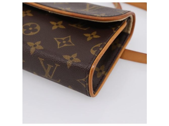 LOUIS VUITTON Monogram Pochette Florentine Waist Bag M51855 LV Auth 203155V Monogramma - vista 14
