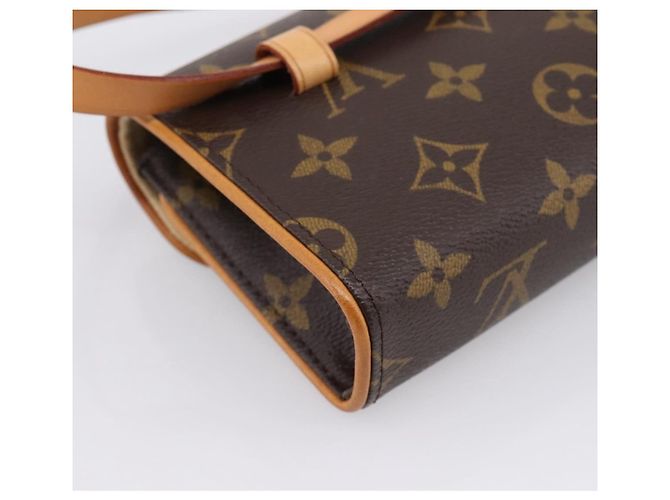 LOUIS VUITTON Monogram Pochette Florentine Waist Bag M51855 LV Auth 203155V Monogramma - vista 17