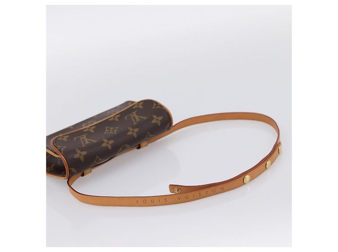LOUIS VUITTON Monogram Pochette Florentine Waist Bag M51855 LV Auth 203155V Monogramma - vista 7