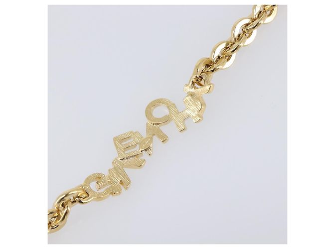 GIVENCHY Bracciale metallo Gold Auth SW2823 D'oro - vista 13