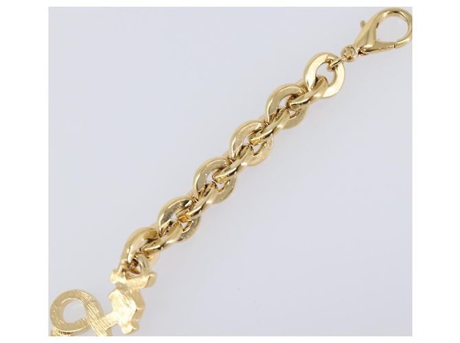 GIVENCHY Bracciale metallo Gold Auth SW2823 D'oro - vista 14