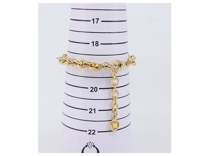 GIVENCHY Bracciale metallo Gold Auth SW2823 D'oro - vista 16