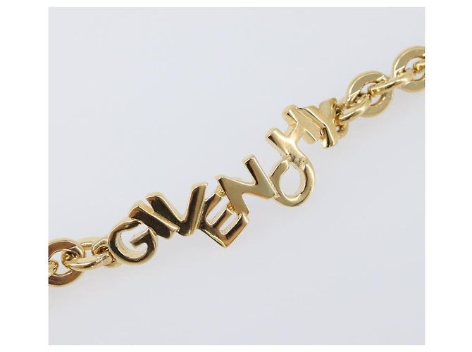 GIVENCHY Bracciale metallo Gold Auth SW2823 D'oro - vista 6