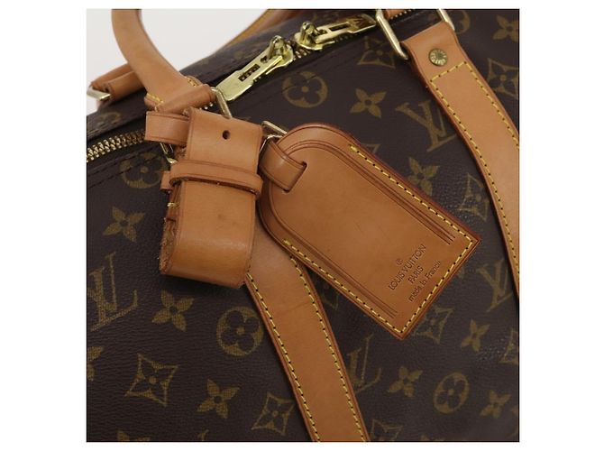 LOUIS VUITTON Monogram Keepall 45 Boston Bag M41428 LV Auth 198955A - view 16